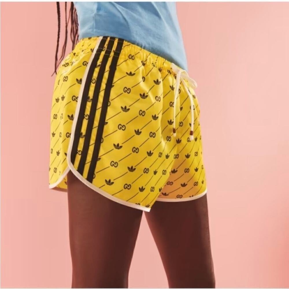GUCCI X ADIDAS Logo GG boxer Shorts size XS